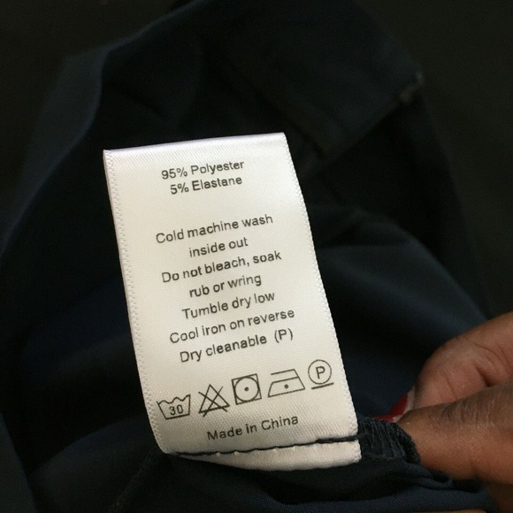 Anchors & Dove Skorts Womens Sz 2 Navy Blue Stretch Wrap Tiered Skirt - Picture 8 of 10